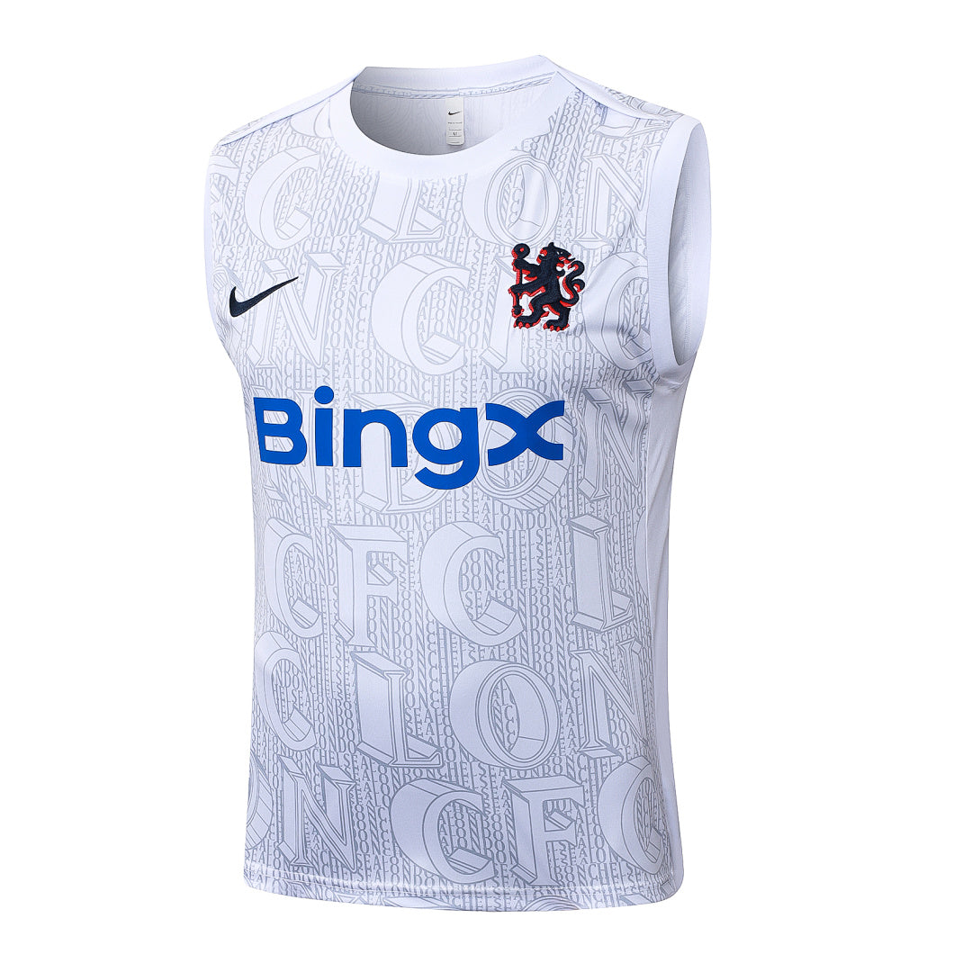 Kit Football Chelsea Ensemble Training Sans Manches 2025/26
