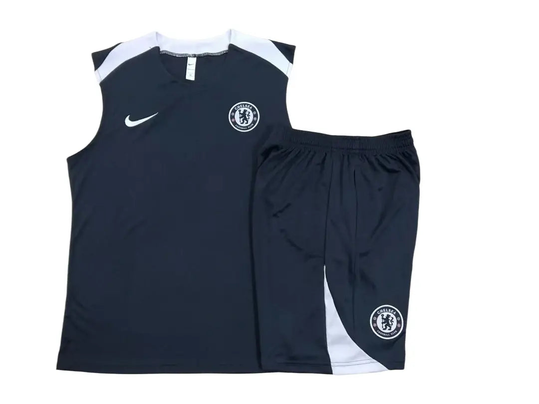Kit Football Chelsea Ensemble Training Sans Manches 2025/26