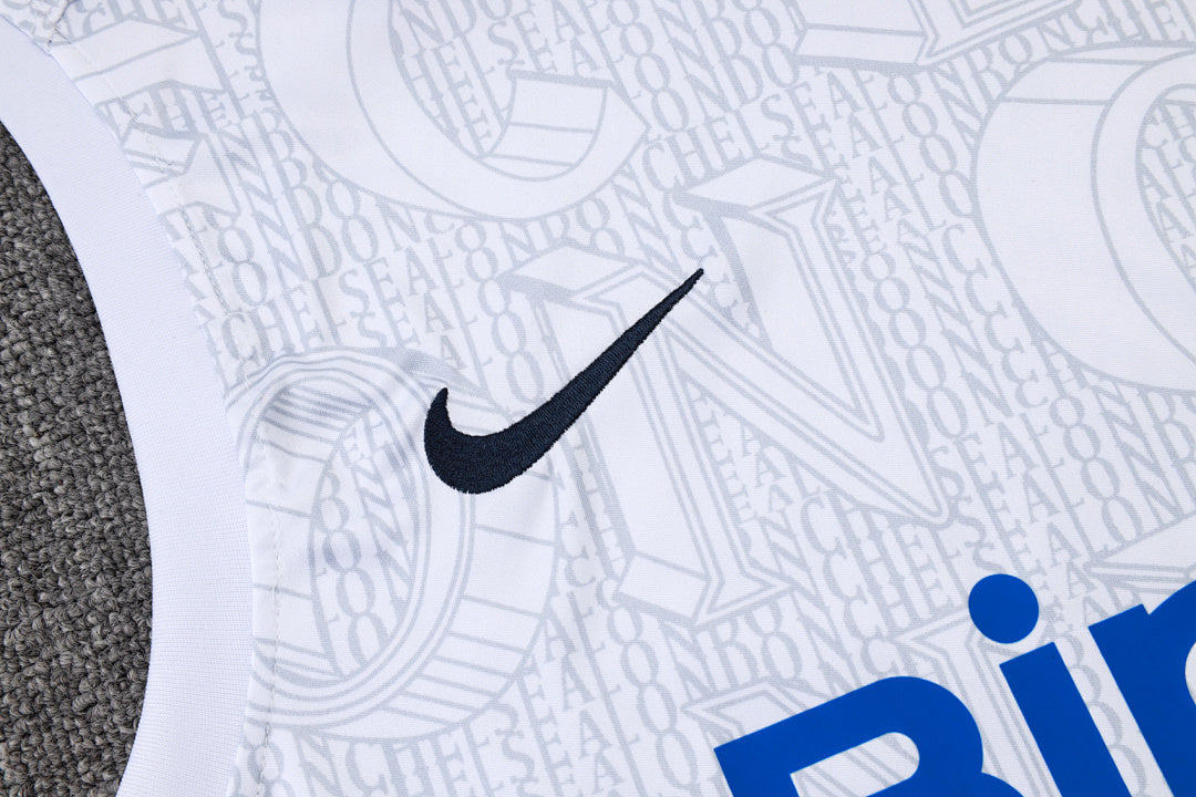 Kit Football Chelsea Ensemble Training Sans Manches 2025/26
