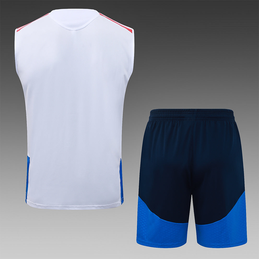 Kit Football Colombie Ensemble Training Blanc