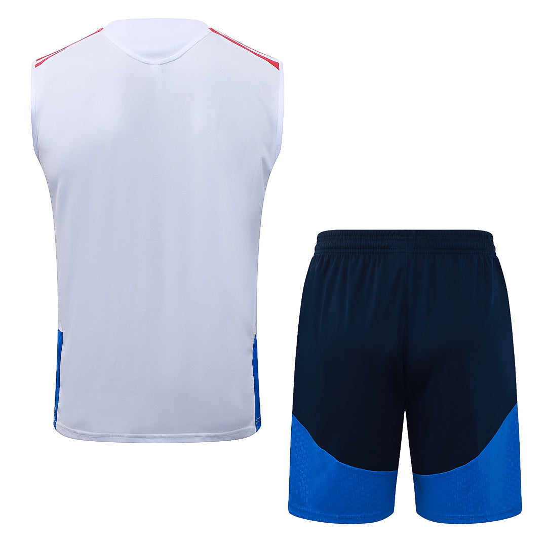 Kit Football Colombie Ensemble Training Blanc