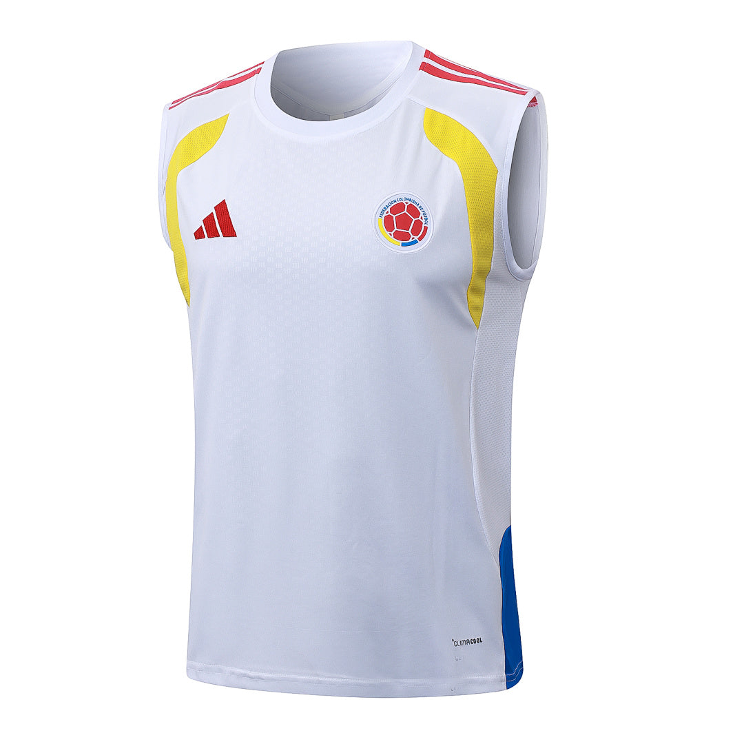 Kit Football Colombie Ensemble Training Blanc