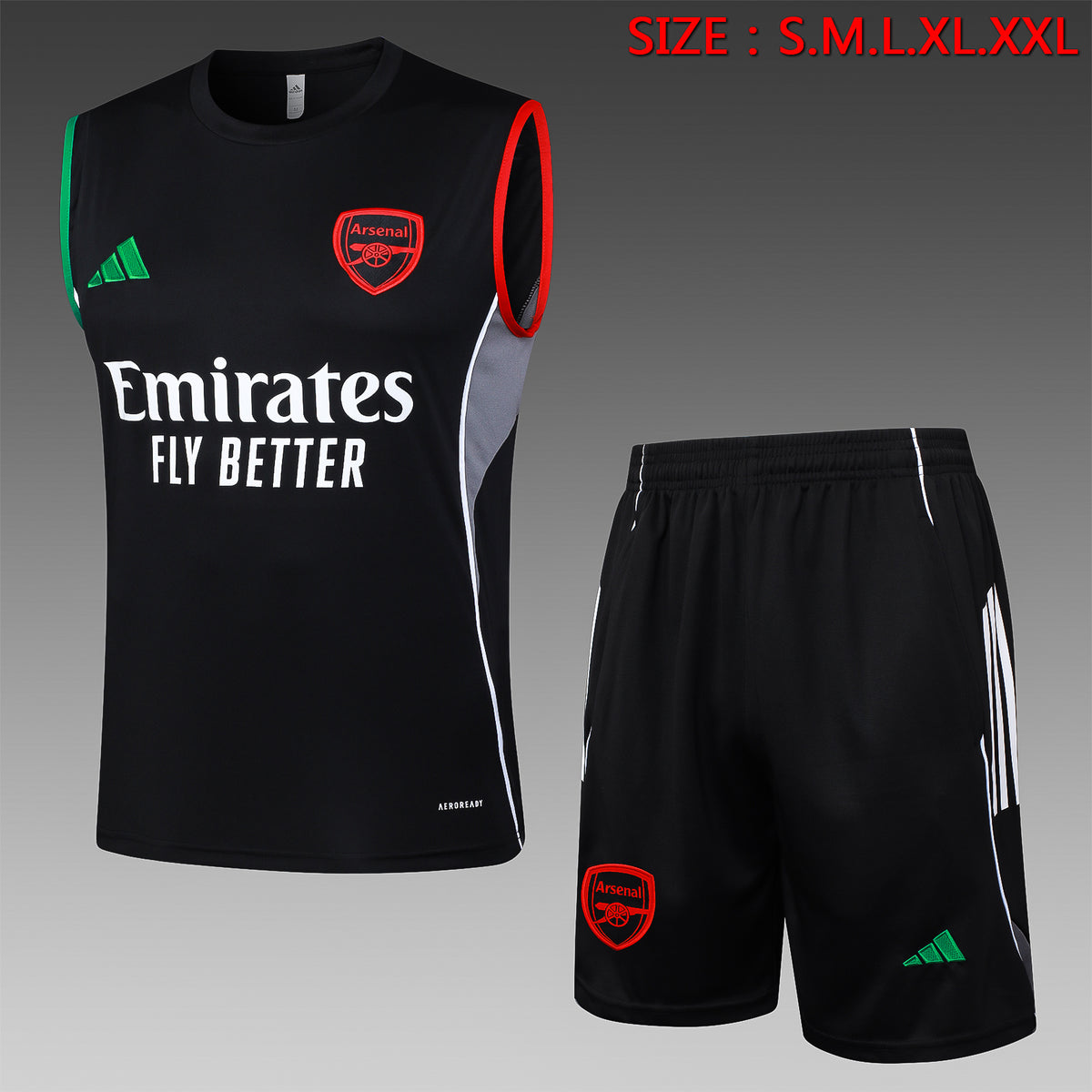 Kit Football Ensemble Training Sans Manches 2025/26