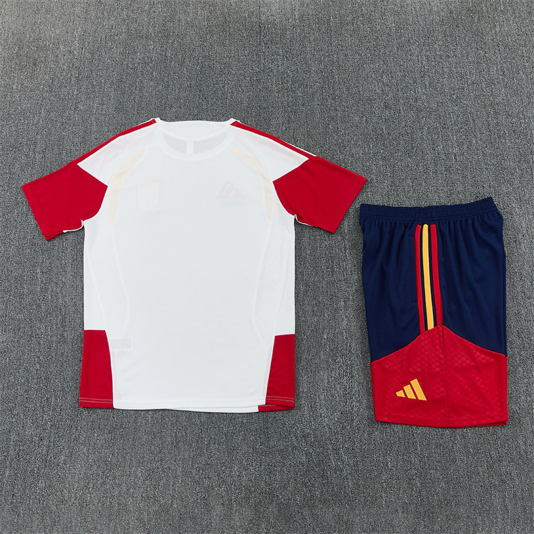 Kit Football Espagne Ensemble Training 2026/27 - Blanc