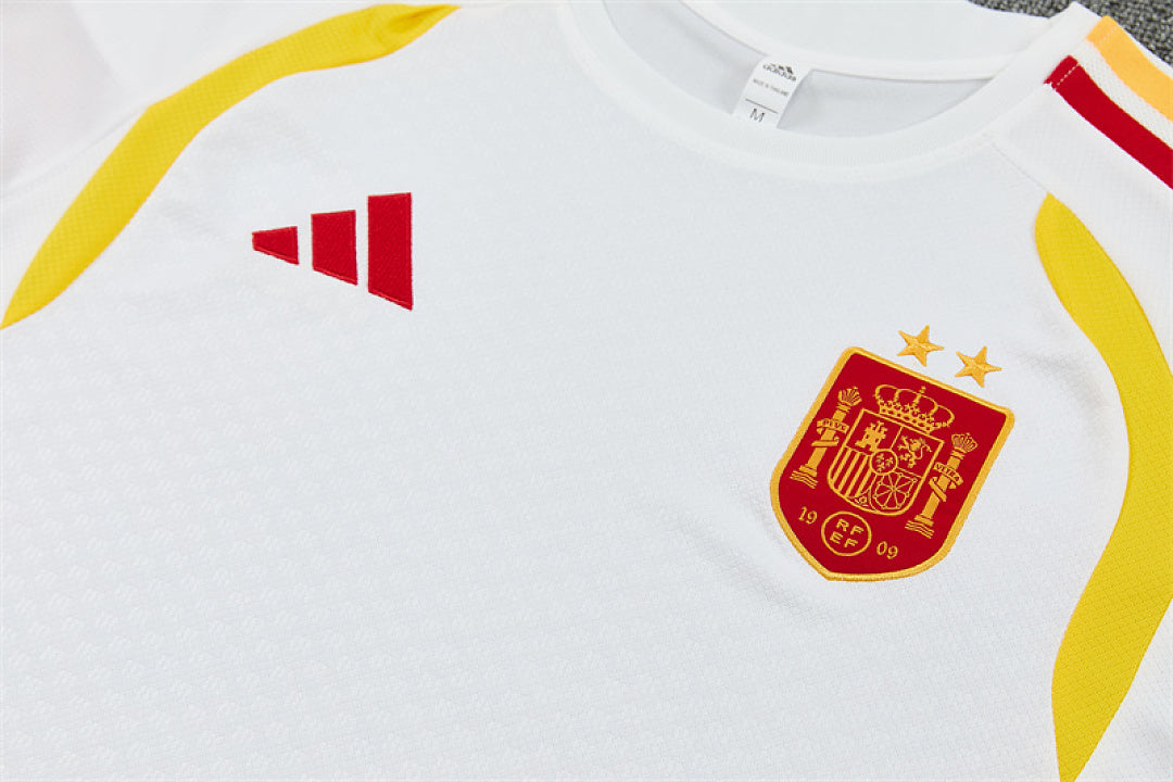 Kit Football Espagne Ensemble Training 2026/27 - Blanc