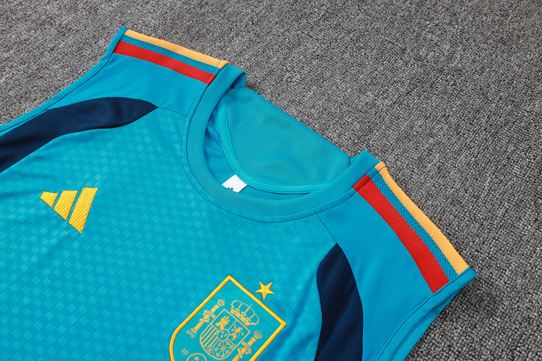 Kit Football Espagne Ensemble Training Sans Manches 2026/27