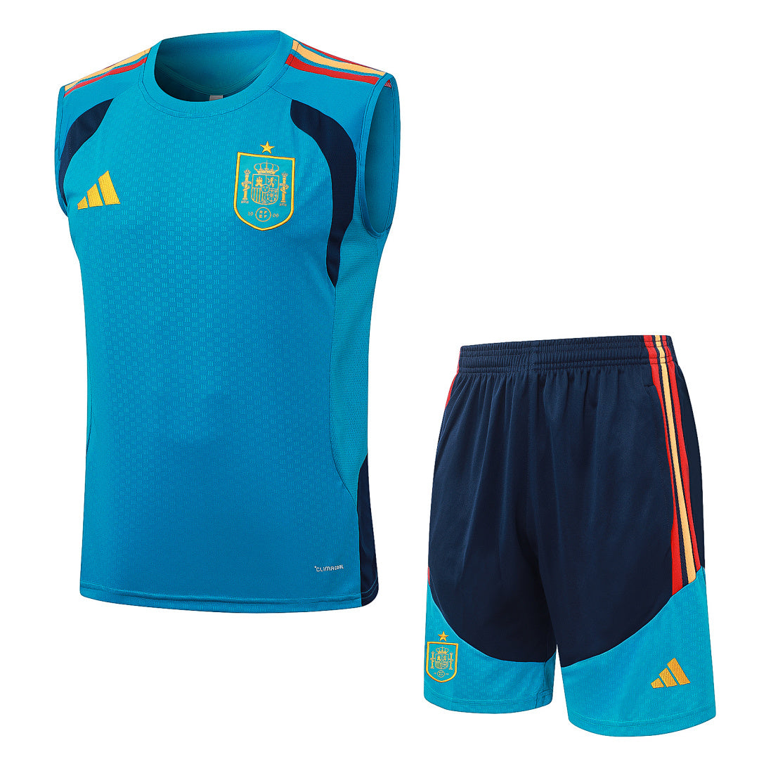 Kit Football Espagne Ensemble Training Sans Manches 2026/27