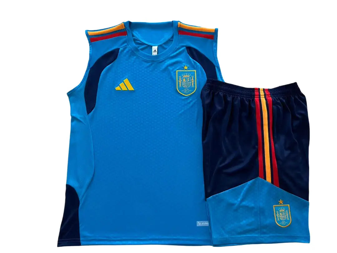Kit Football Espagne Ensemble Training Sans Manches 2026/27