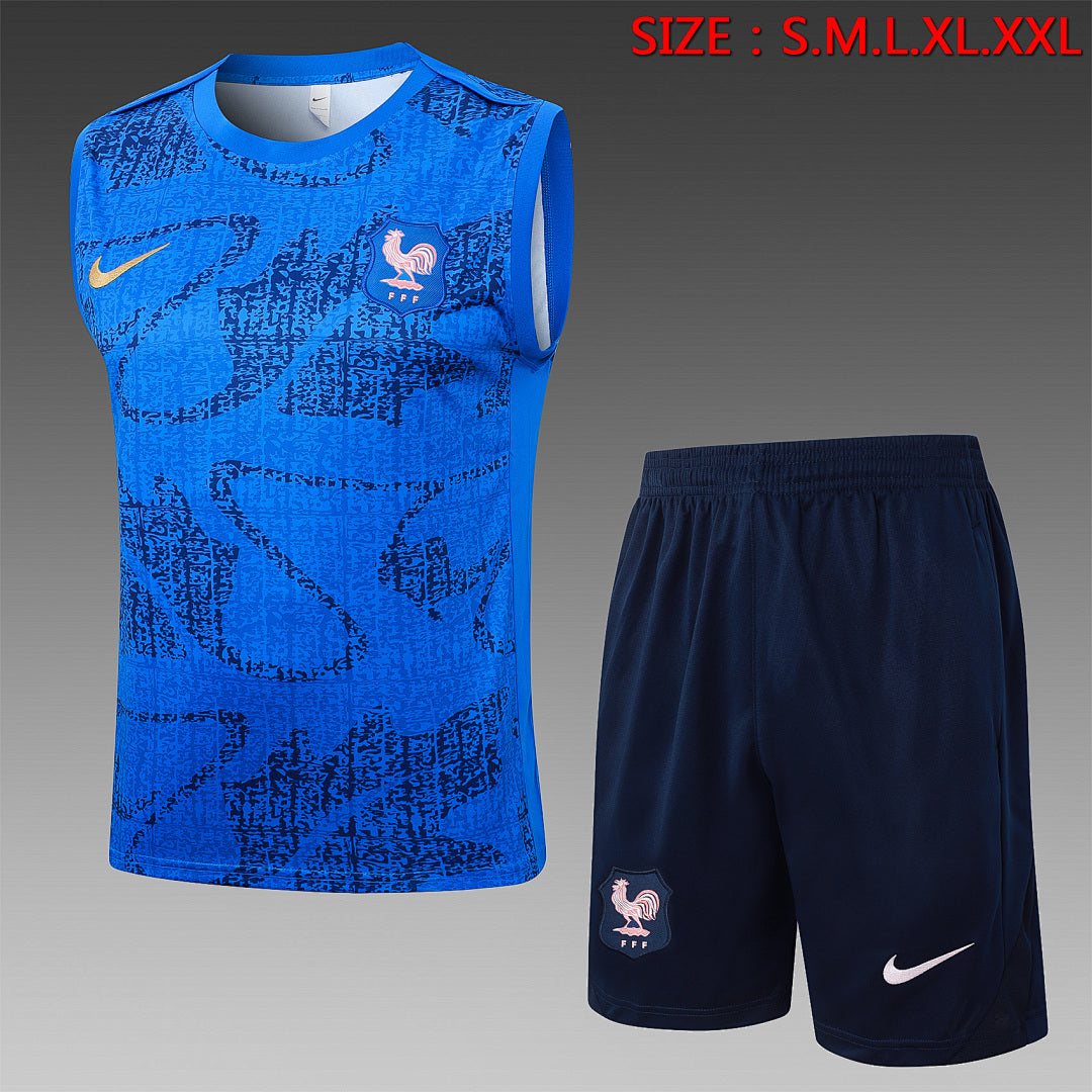 Kit Football France Ensemble Training Débardeur 2025/26
