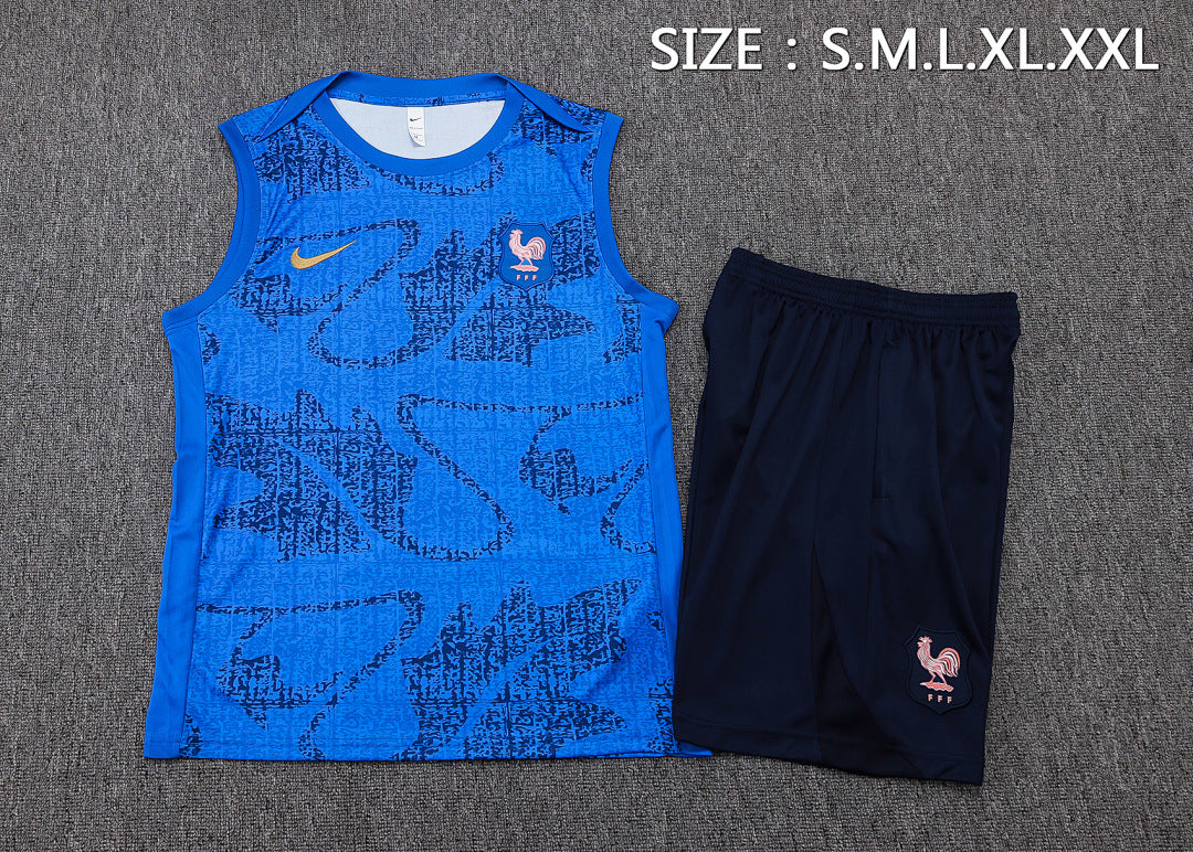 Kit Football France Ensemble Training Débardeur 2025/26