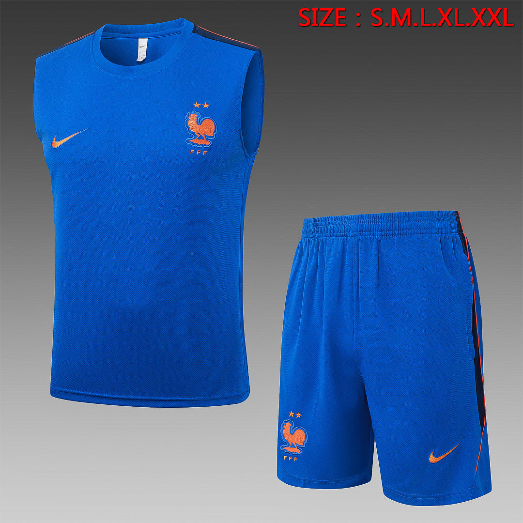 Kit Football France Ensemble Training Débardeur 2026/27