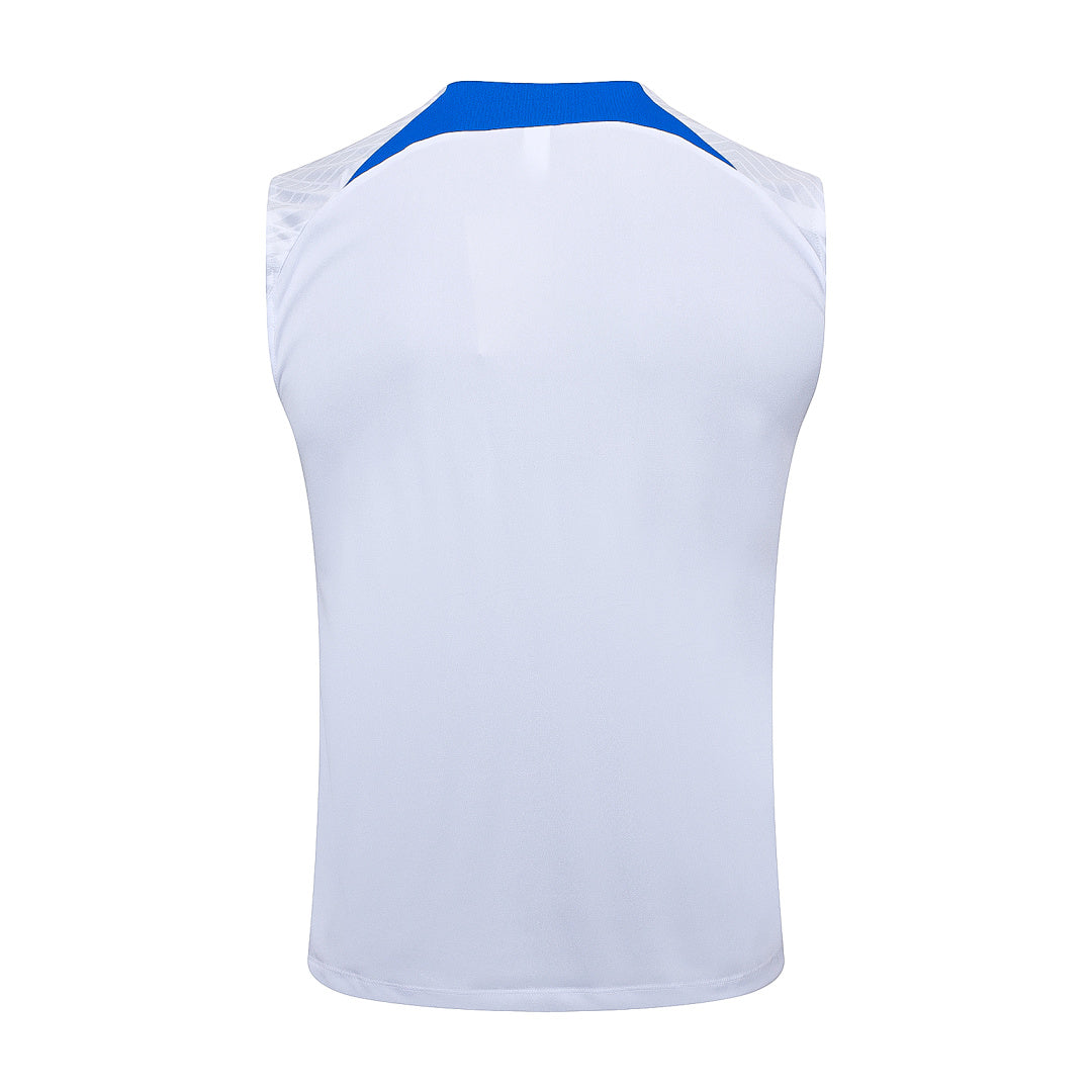 Kit Football France Ensemble Training Débardeur Blanc 2023/24