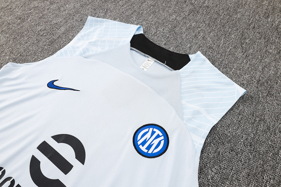 Kit Football Inter Milan Ensemble Training Sans Manches 2023/24