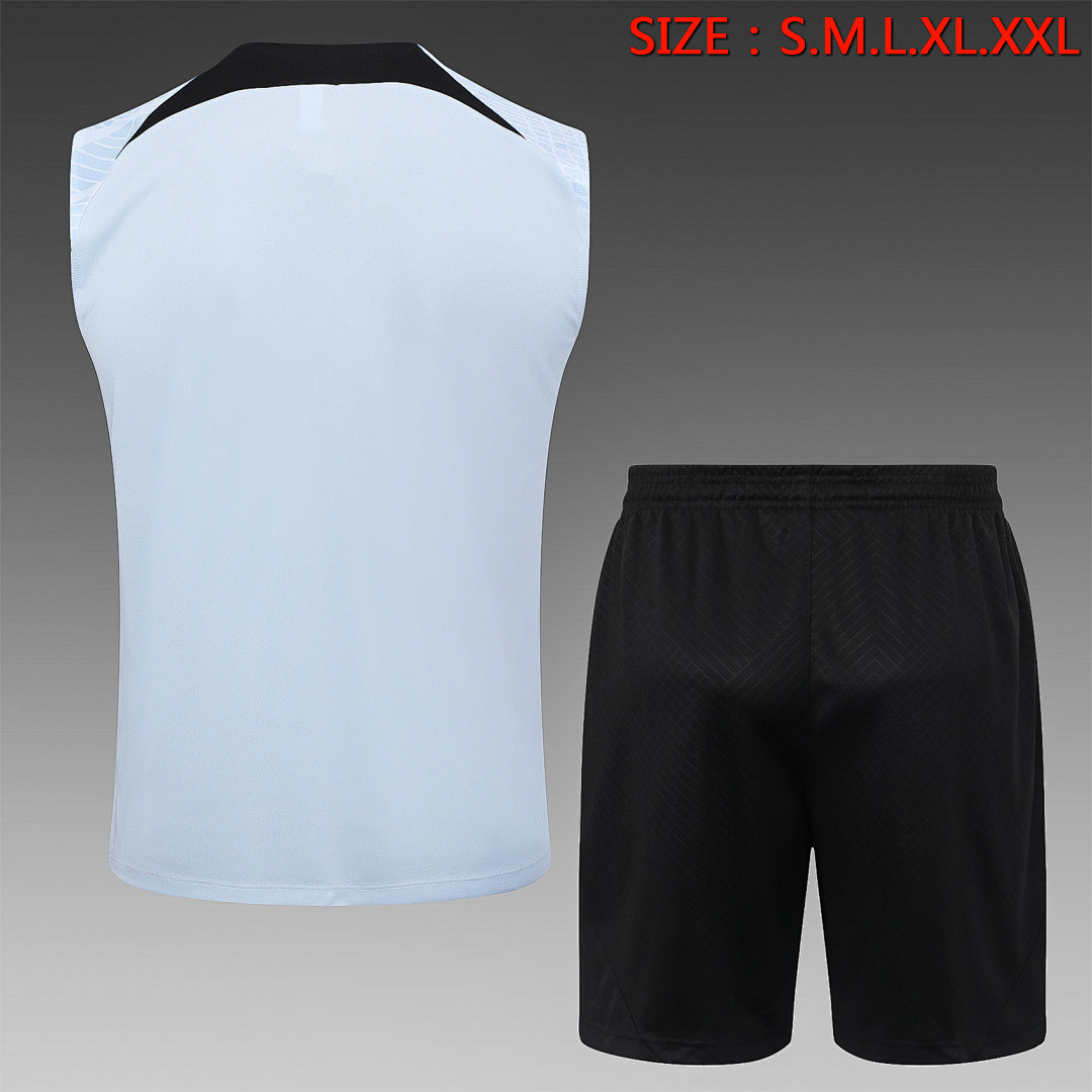 Kit Football Inter Milan Ensemble Training Sans Manches 2023/24