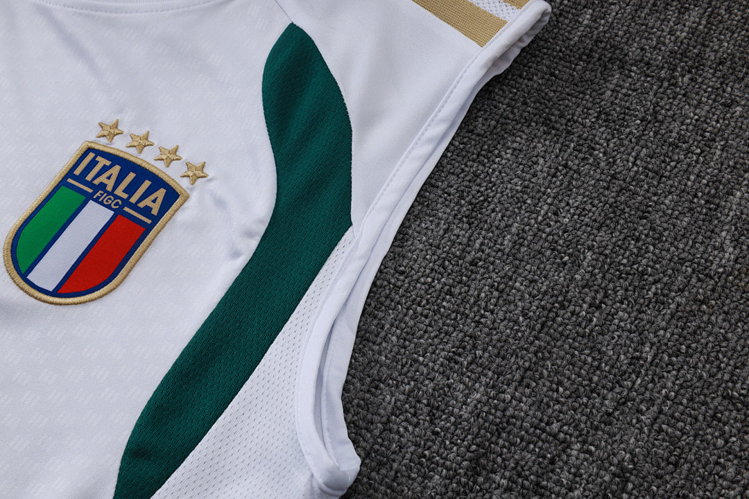 Kit Football Italie Ensemble Training Blanc