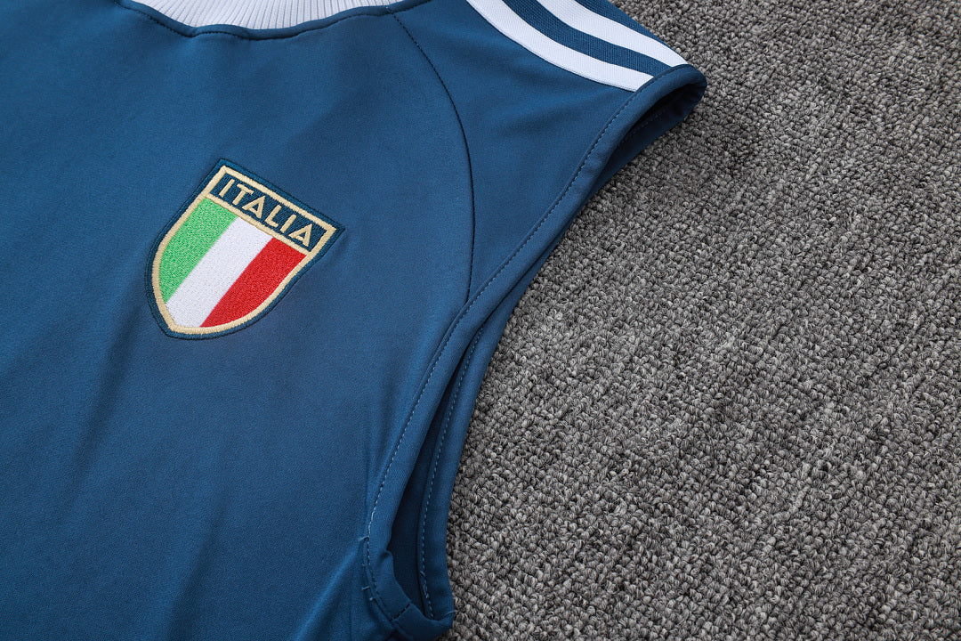 Kit Football Italie Ensemble Training Sans Manches 2026/27