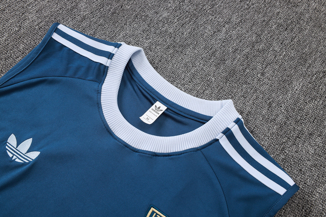 Kit Football Italie Ensemble Training Sans Manches 2026/27