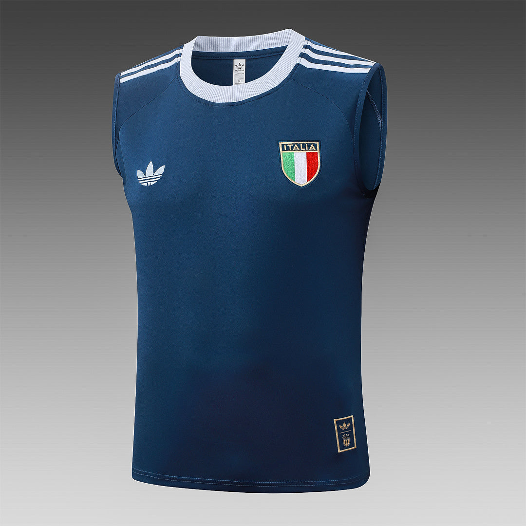 Kit Football Italie Ensemble Training Sans Manches 2026/27