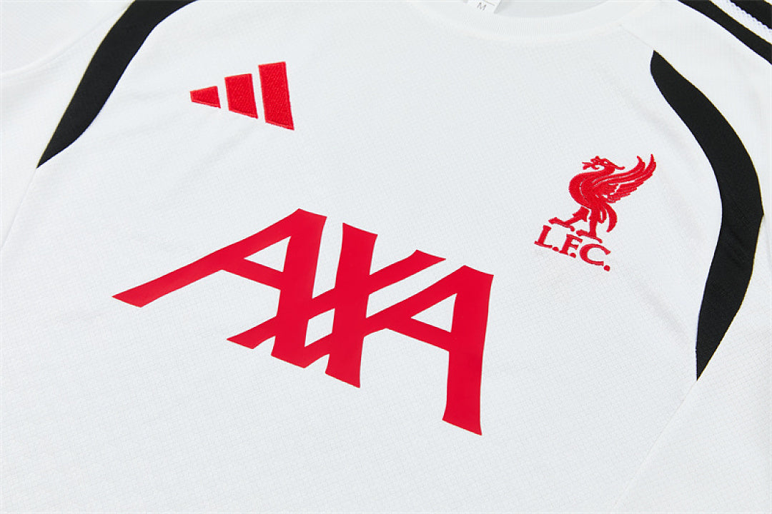 Kit football Liverpool ensemble training 2026/27 - Blanc