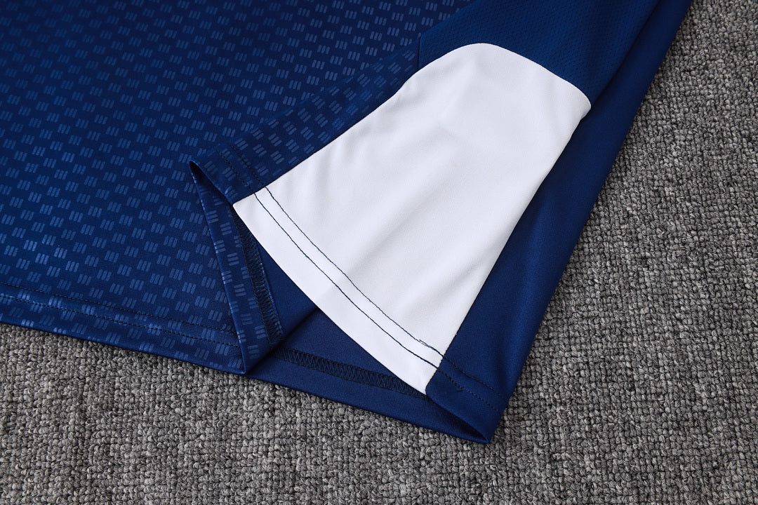Kit Football Madrid Ensemble Training Bleu Roi