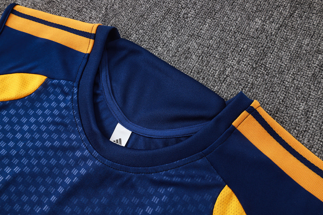 Kit Football Madrid Ensemble Training Bleu Roi