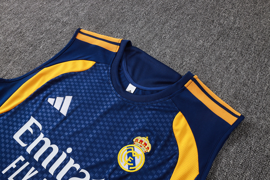 Kit Football Madrid Ensemble Training Bleu Roi