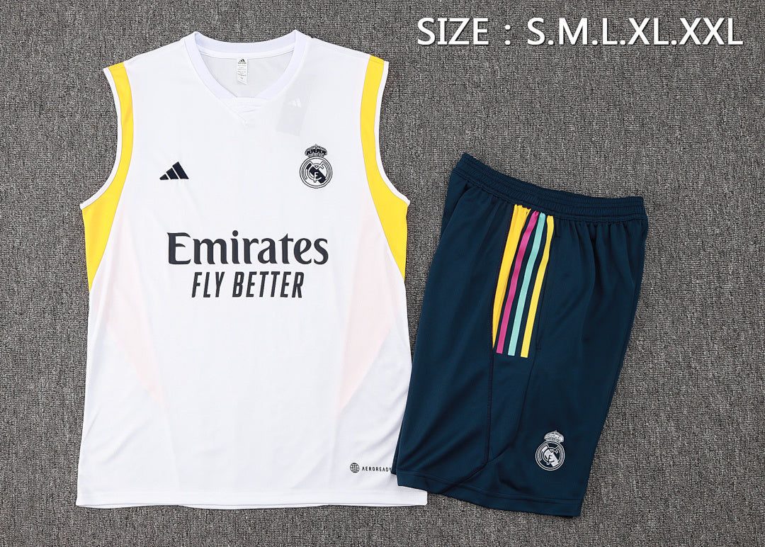 Kit Football Madrid Ensemble Training Débardeur 2023/24