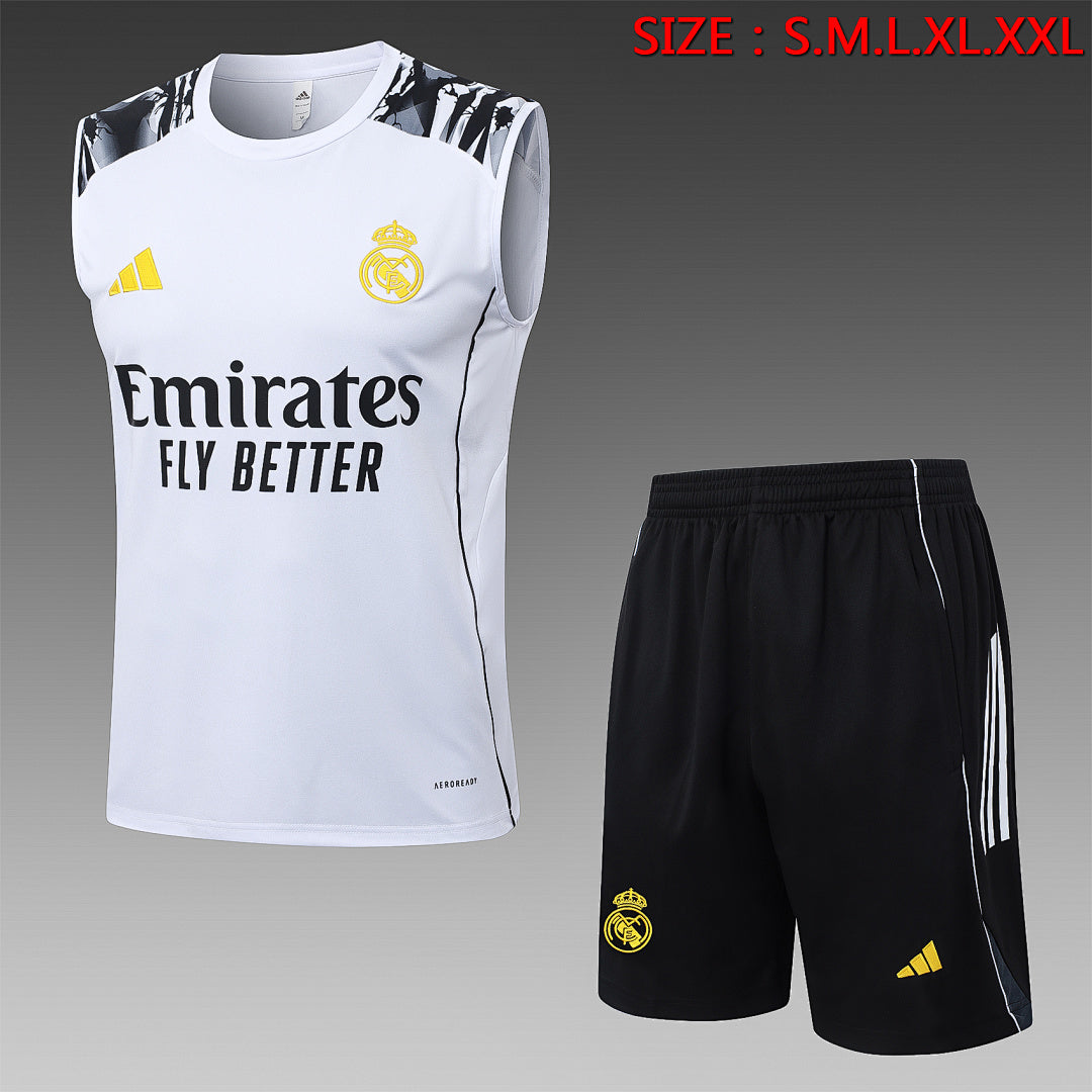 Kit Football Madrid Ensemble Training Débardeur 2025/26