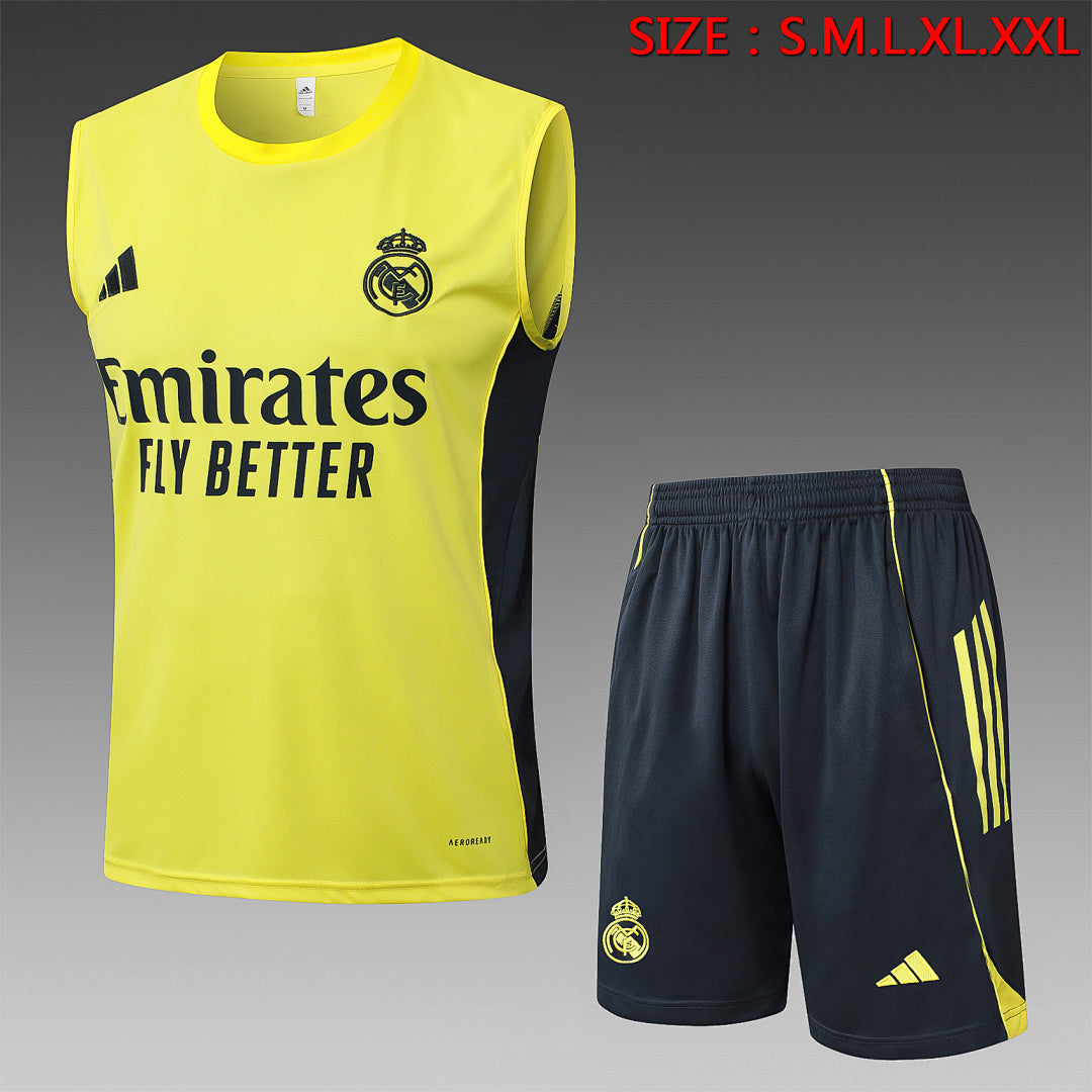 Kit Football Madrid Ensemble Training Débardeur 2025/26