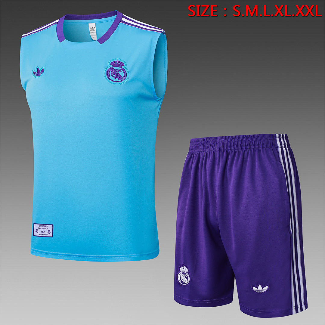 Kit Football Madrid Ensemble Training Débardeur 2025/26