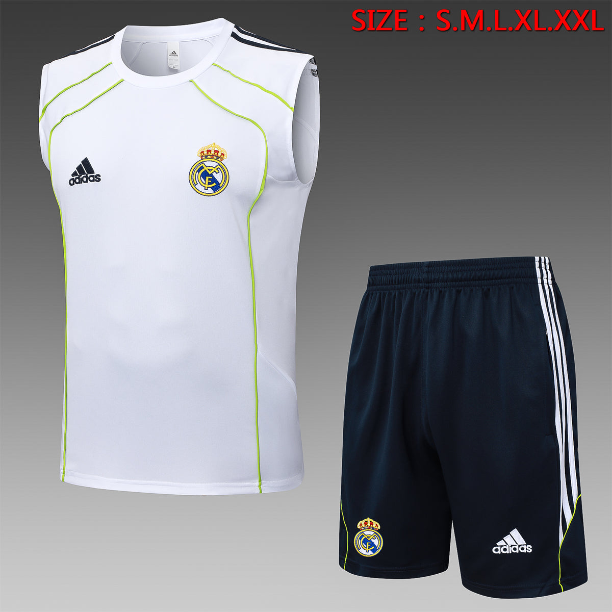 Kit Football Madrid Ensemble Training Débardeur 2025/26