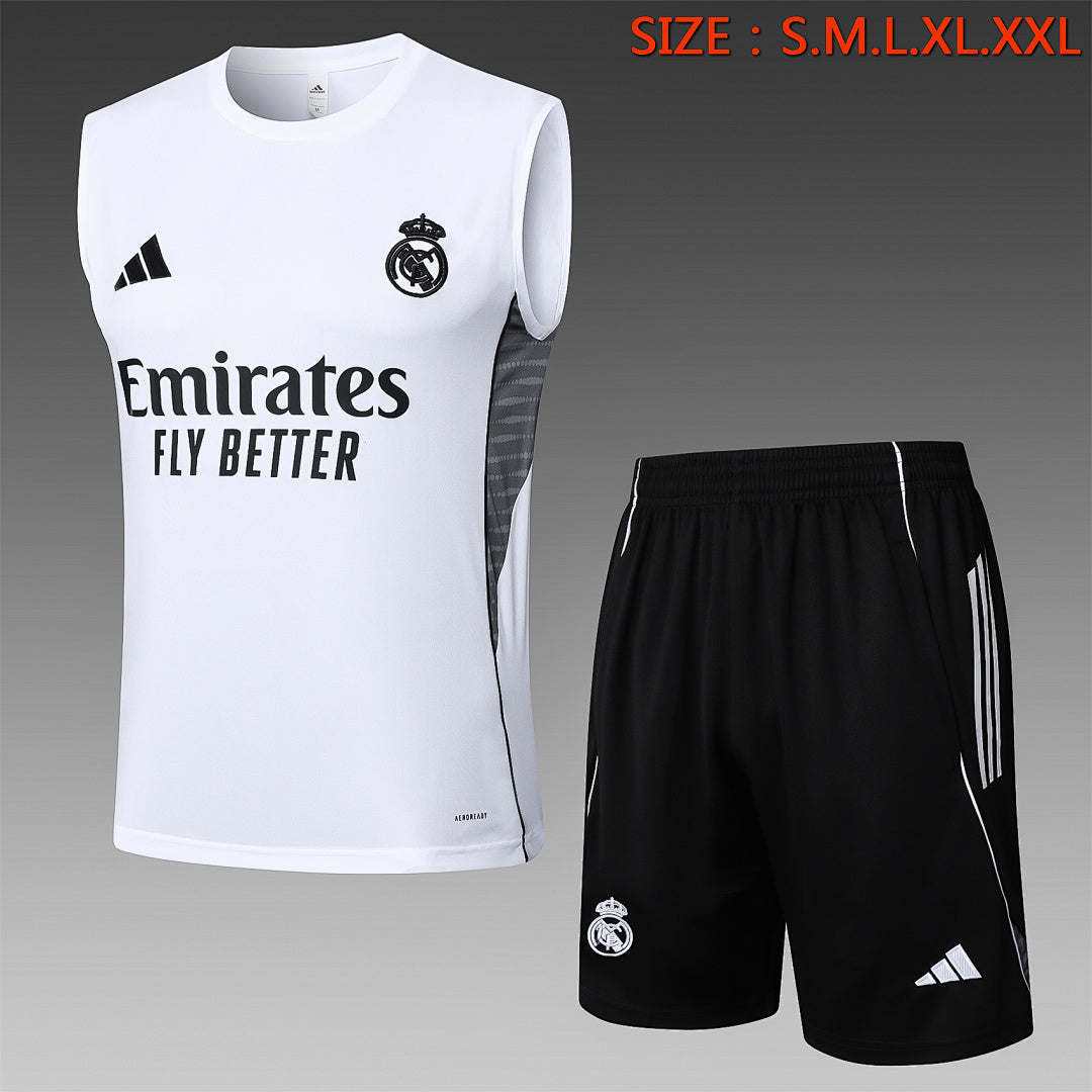 Kit Football Madrid Ensemble Training Débardeur 2025/26