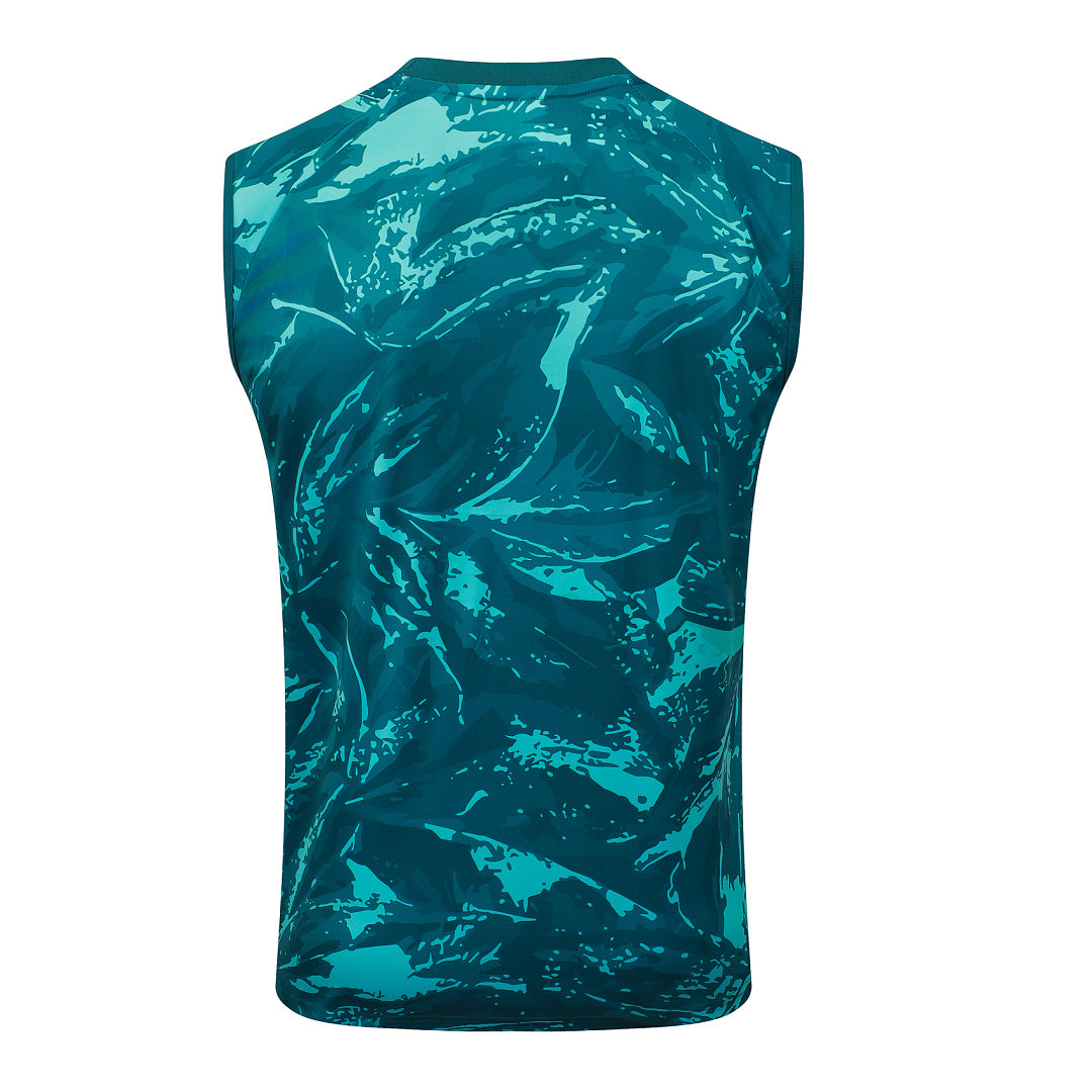 Kit Football Madrid Ensemble Training Débardeur Vert Foncé 2026/27