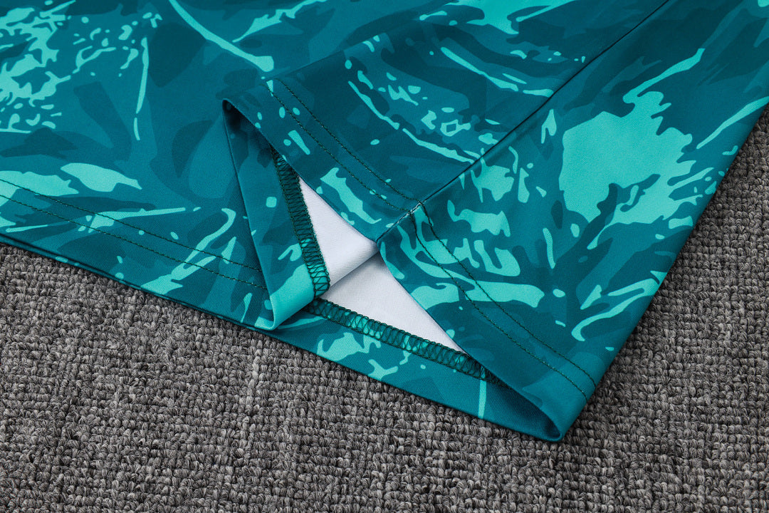 Kit Football Madrid Ensemble Training Débardeur Vert Foncé 2026/27
