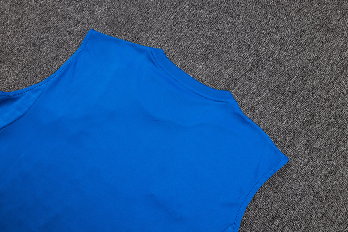 Kit Football Madrid Ensemble Training Sans Manches 2025/26