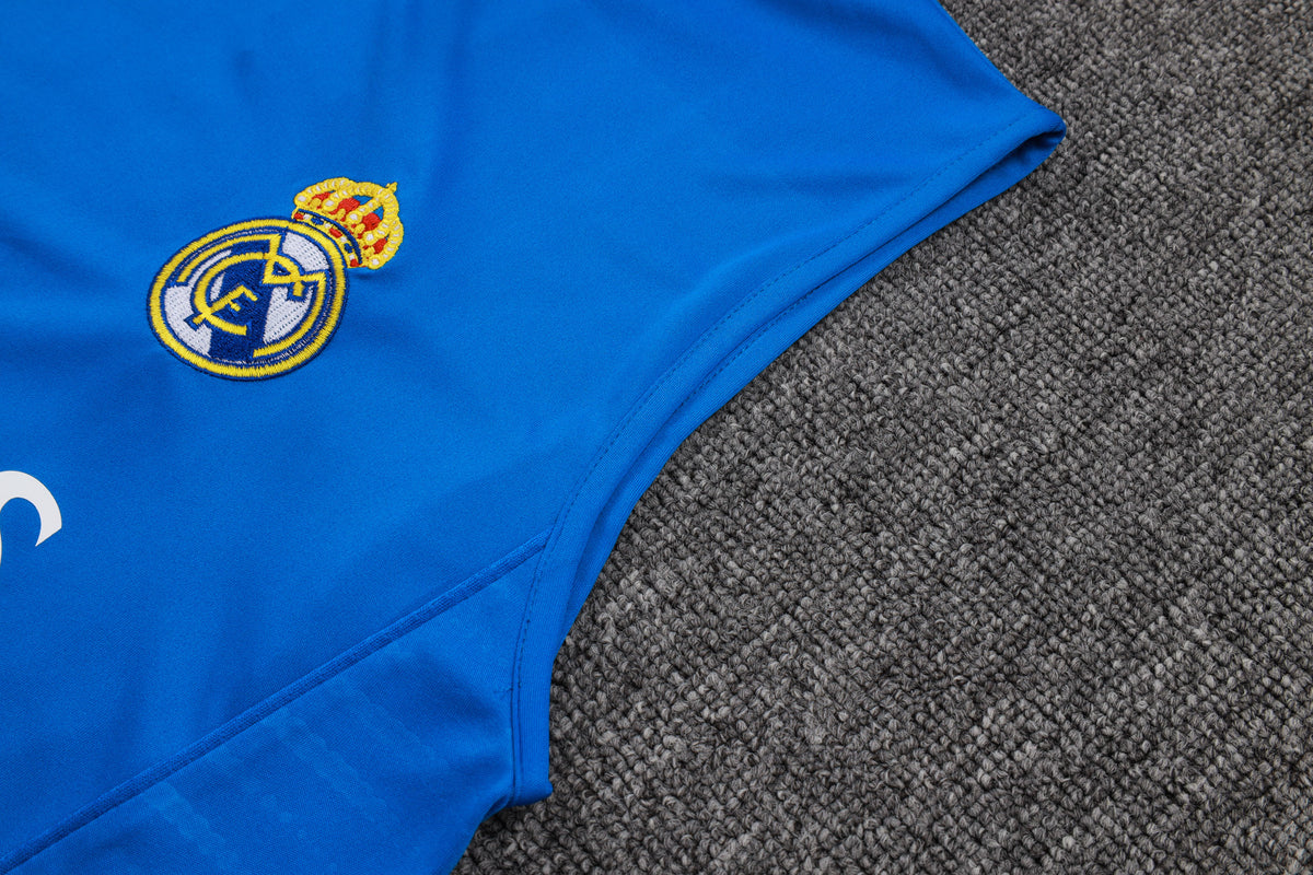 Kit Football Madrid Ensemble Training Sans Manches 2025/26