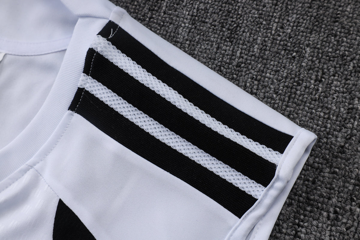 Kit Football Madrid Ensemble Training Sans Manches Blanc 2026/27