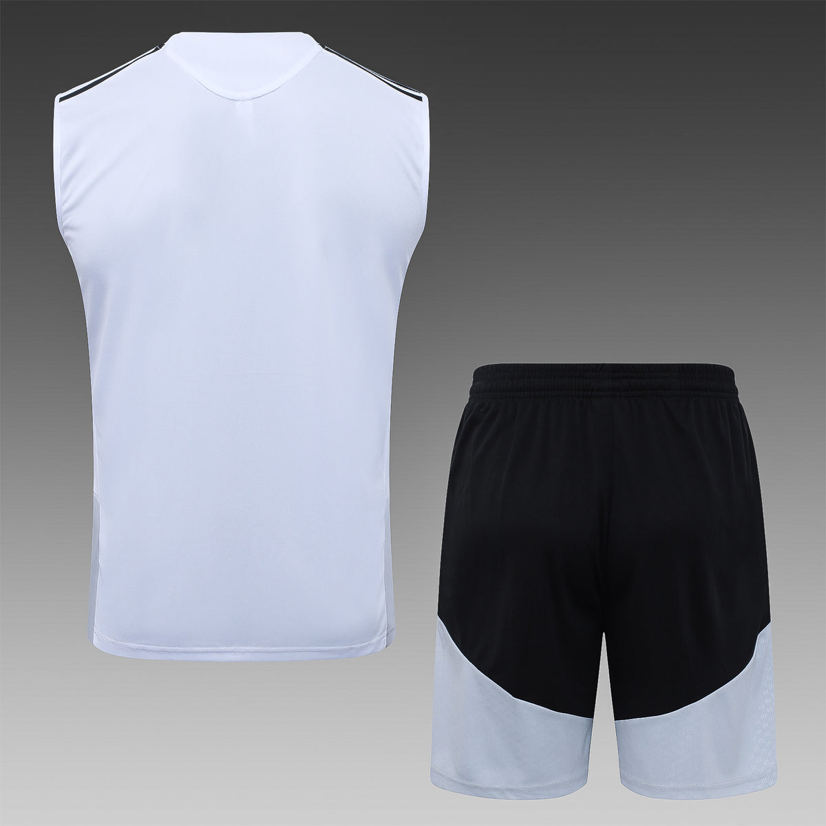 Kit Football Madrid Ensemble Training Sans Manches Blanc 2026/27