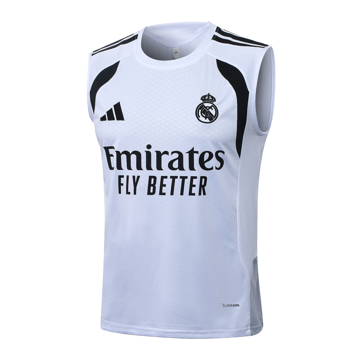 Kit Football Madrid Ensemble Training Sans Manches Blanc 2026/27