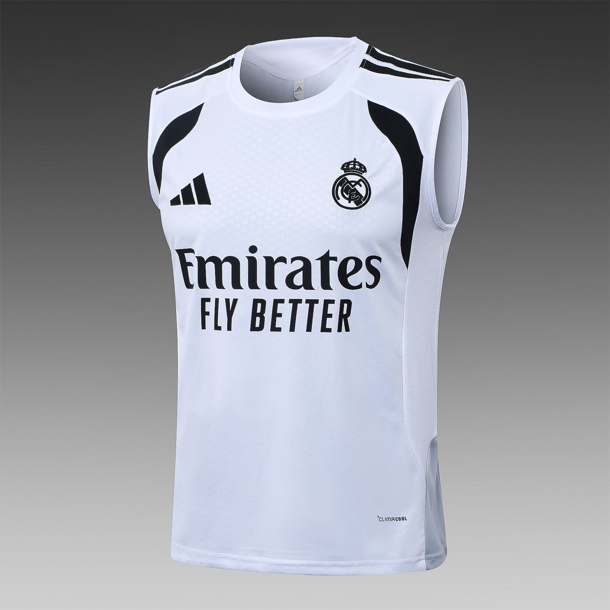 Kit Football Madrid Ensemble Training Sans Manches Blanc 2026/27