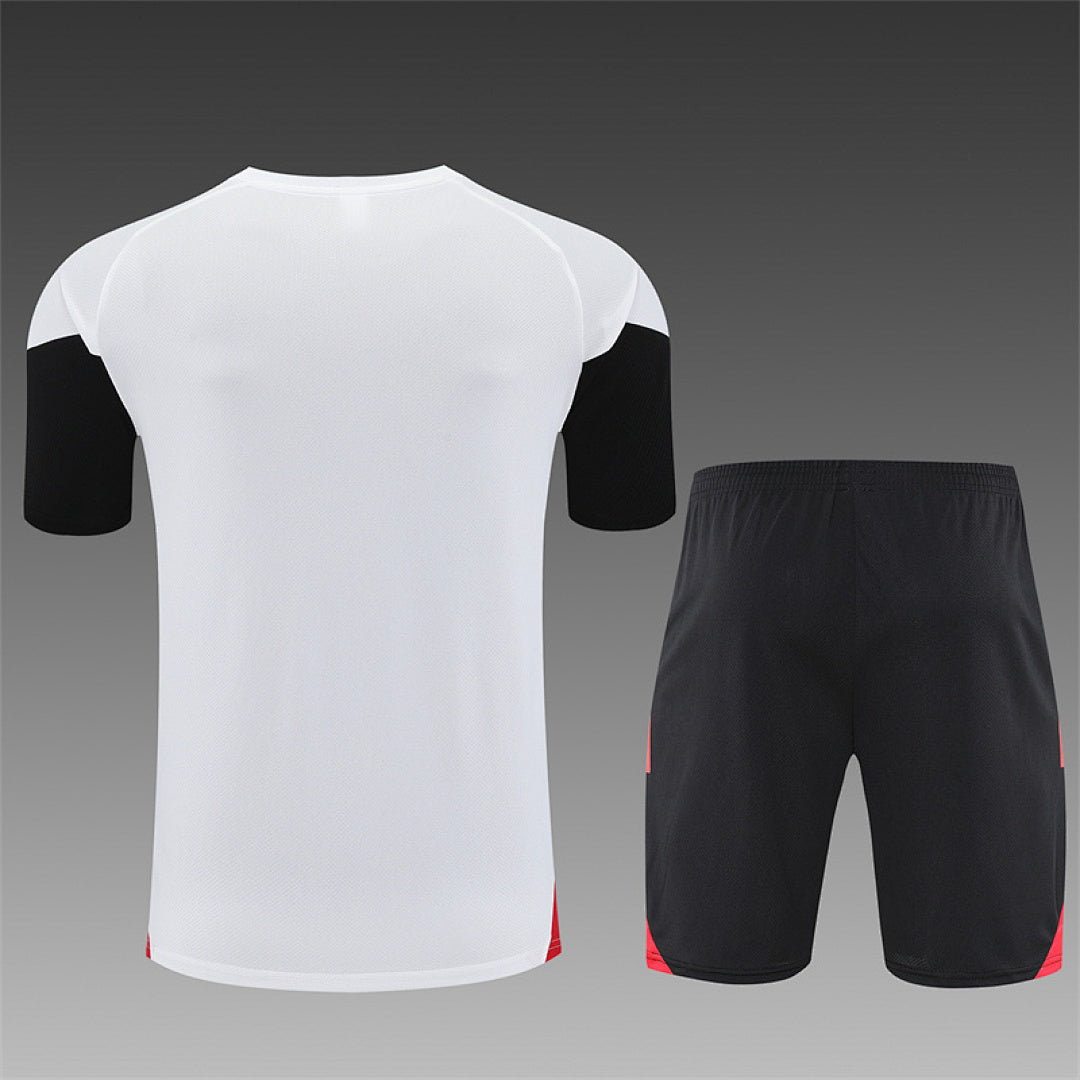 Kit football Manchester ensemble training 2025/26 Blanc - Adult