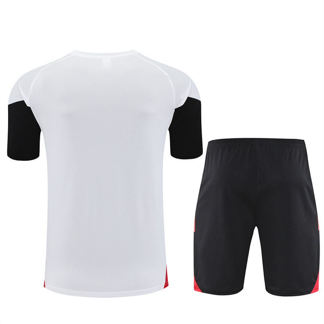 Kit football Manchester ensemble training 2025/26 Blanc - Adult