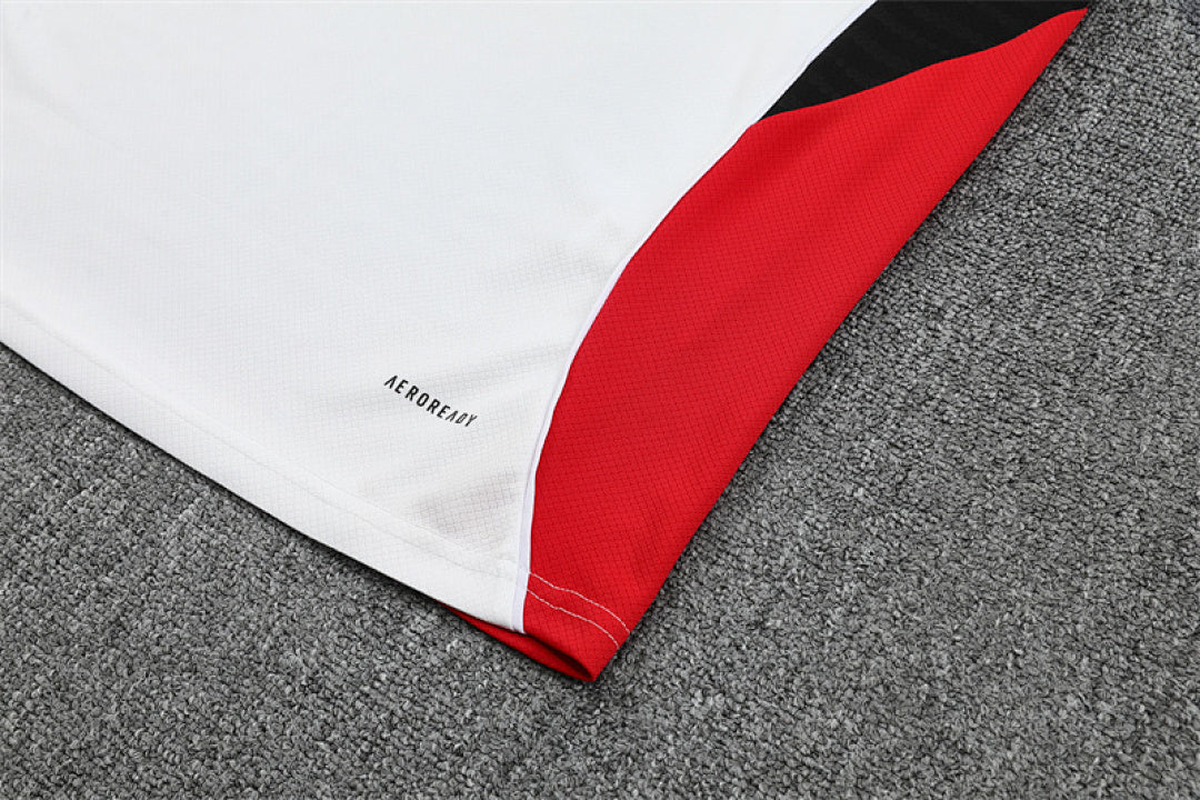 Kit football Manchester ensemble training 2025/26 Blanc - Adult