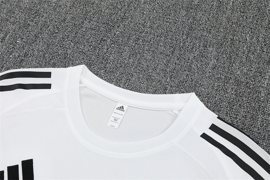 Kit football Manchester ensemble training 2025/26 Blanc - Adult