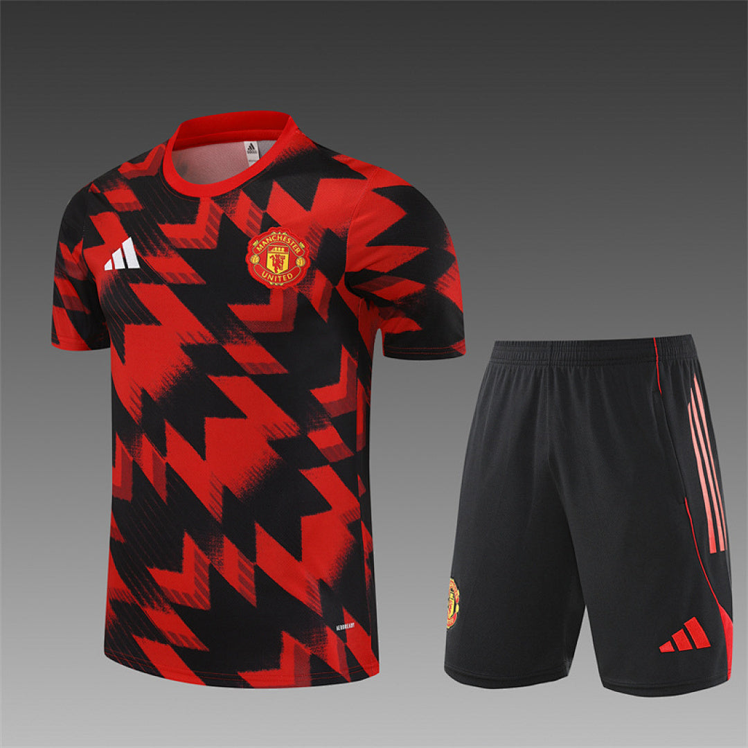 Kit football Manchester United ensemble training 2025/26 - Adulte/ Enfant