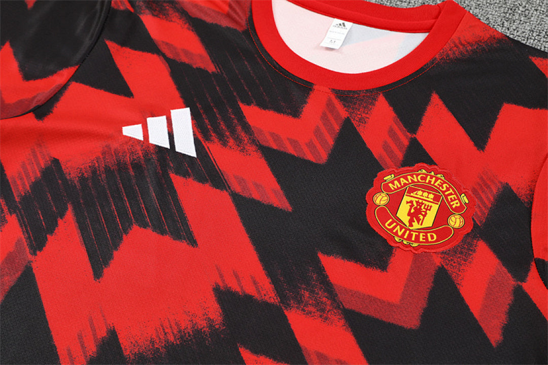 Kit football Manchester United ensemble training 2025/26 - Adulte/ Enfant
