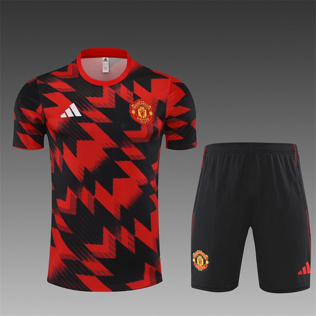 Kit football Manchester United ensemble training 2025/26 - Adulte/ Enfant