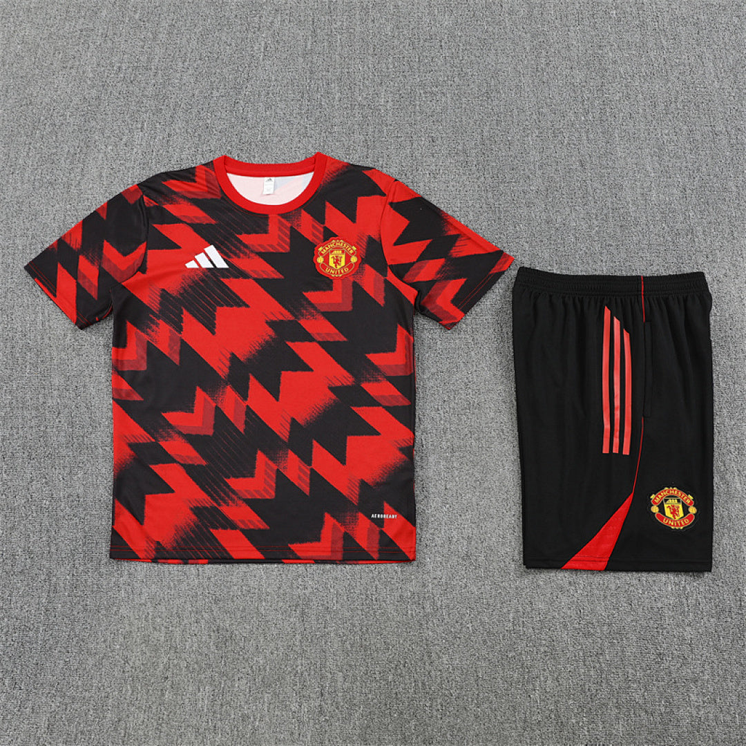 Kit football Manchester United ensemble training 2025/26 - Adulte/ Enfant