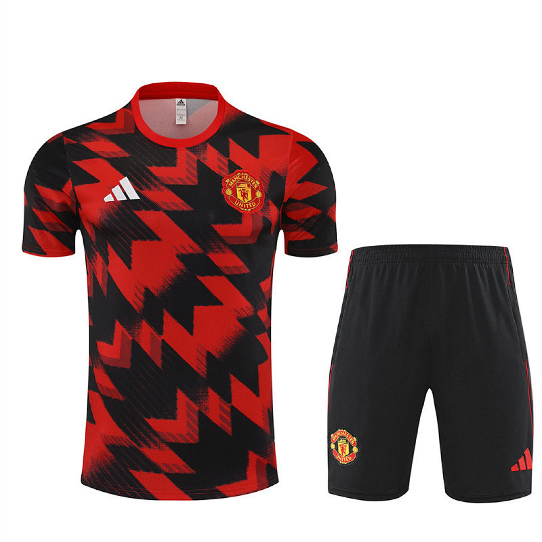 Kit football Manchester United ensemble training 2025/26 - Adulte/ Enfant