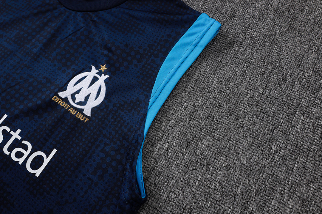 Kit Football Marseille Débardeur Training 2023/24